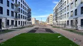 Plus Пулковский — газоны и фасады